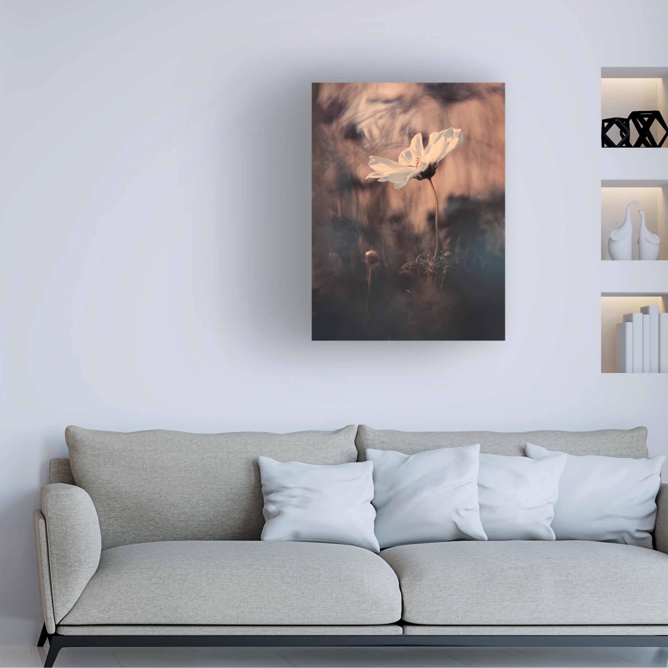Canvas Wall Art - Fabien Bravin 'The Bride' Wall Art for Living Room, Bedroom, or Office Décor by Trademark Fine Art - 14 x 19 Inches