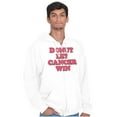 thumbnail image 5 of Donut Let Breast Cancer Win Zip Hoodie Sweatshirt Women Brisco Brands S, 5 of 6