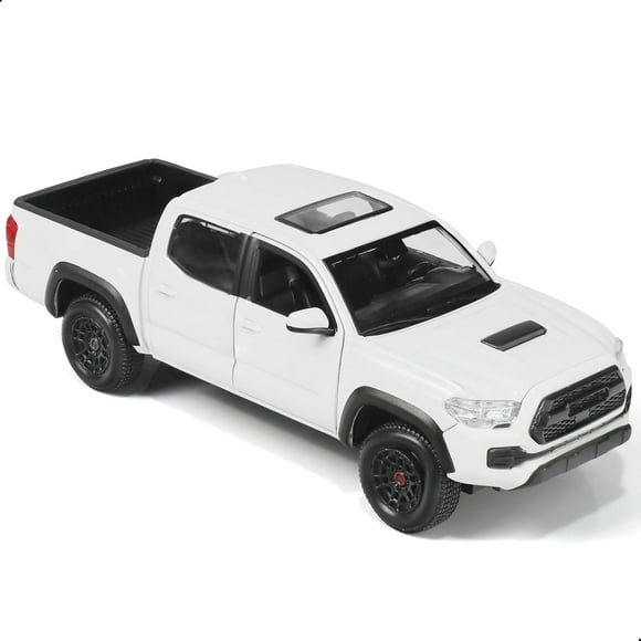Nuotie Camionnettes Jouet pour Garçons Compatibles pour 2023 Toguta Tacoma TRO PRO, Modèle Réduit en Métal Moulé sous Pression 1/24 Camion Jouet Voiture pour Enfants - Blanc