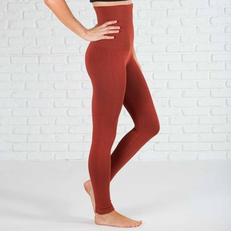 Compression Non-Lined Tummy Control Leggings (Yelete)