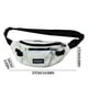thumbnail image 2 of New Breast Bag For Men's Japanese Harajuku Work Style Sports Bag Trendy Large Capacity Versatile Student Waist Bag, 2 of 3