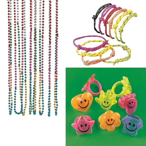 Colorful Jewelry Assortment Bulk 168 Pc