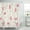 Pink, variant on Shower Curtain Waterproof Polyester Fabric 60x72inches Heart Primitive Faith Family Friend Country Pip Berry Birdhouse Set with Hooks Decorative Bathroom Curtains
