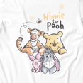 thumbnail image 3 of Disney Winnie The Pooh Women's Smiley Friends Look To You T-Shirt (Bright White, S-XXL), 3 of 4