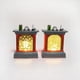 thumbnail image 5 of Adorno de chimenea navideño brillante Accesorios de fiesta de Navidad Escritorio colorido, 5 of 5