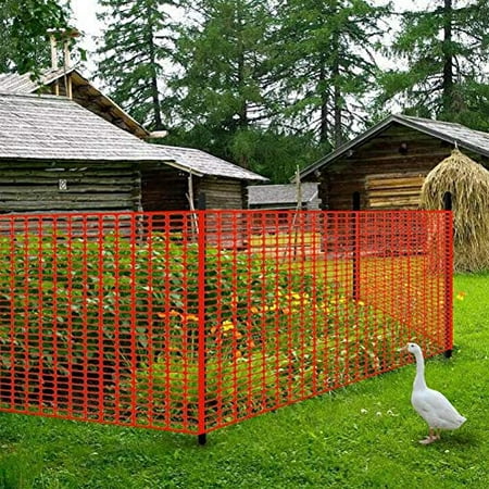 V Protek Poultry Plastic Safety Fence Rabbit Fencing Mesh Deer Netting- 47