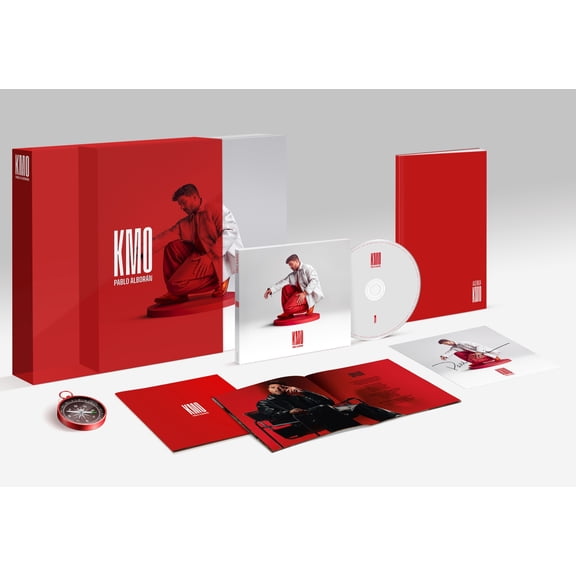 Pablo Alborán - KM0 - Ltd Box With Signed Postcard, Notebook & Compass - Music & Performance - CD