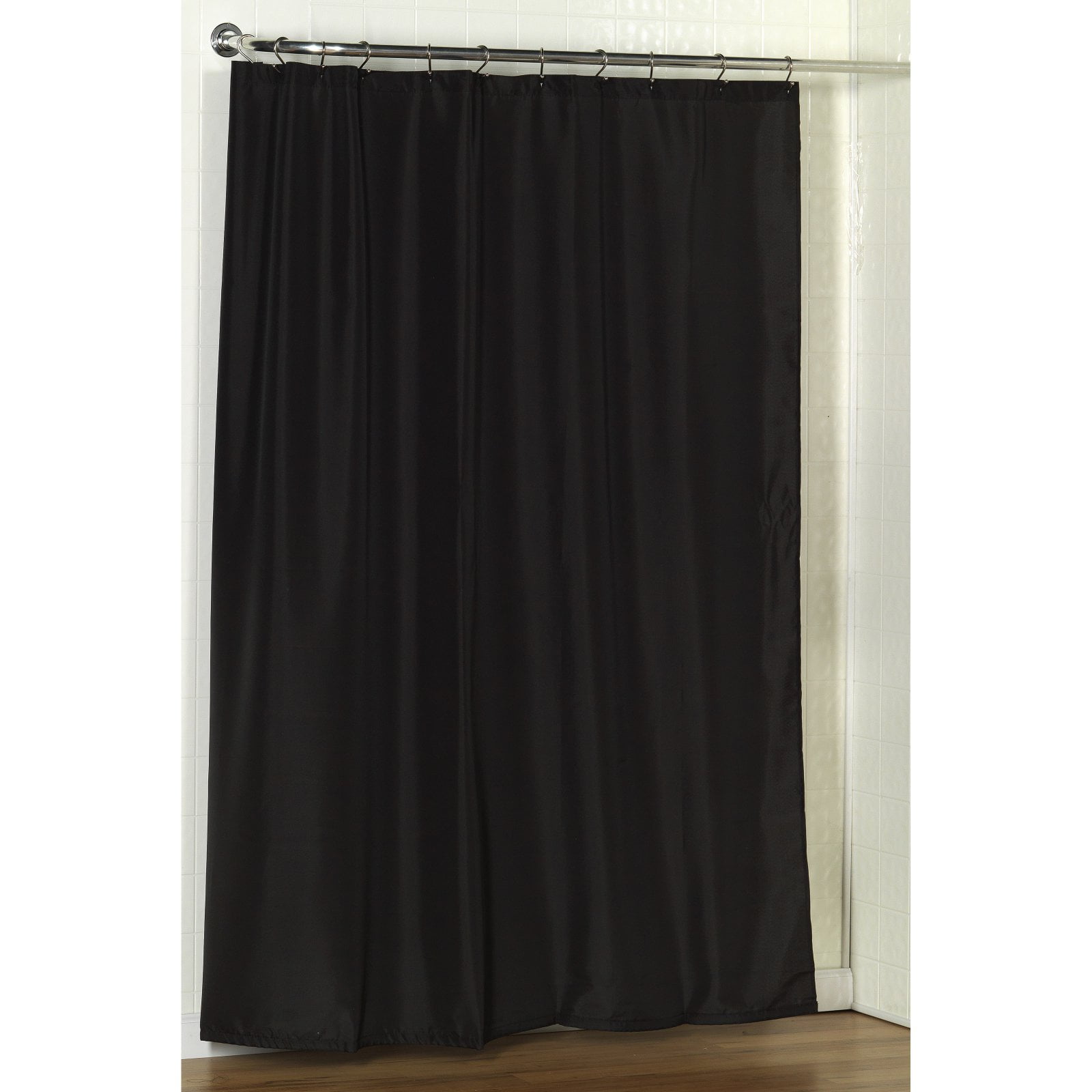 100 Polyester Fabric Shower Curtain Liner With Weighted Bottom Hem Size 70 X72