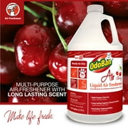 OdoBan Professional Cleaning Ready-to-Use Liquid Air Freshener, Cherry, 1 Gallon, 2-Pack