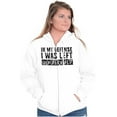 thumbnail image 3 of In My Defense I Was Left Unsupervised Zip Up Hoodie Men's Women's Brisco Brands S, 3 of 6