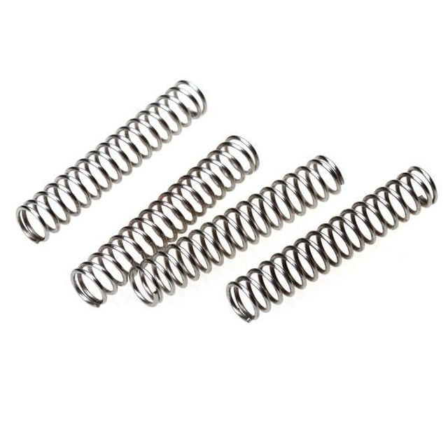 Muelles para Pastillas de guitarra 8 piezas Perfecl cromados 25 mm Plata