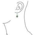 thumbnail image 3 of Bling Jewelry Womens Abalone Shell Teardrop Dangle Earrings with Iridescent Inlay, 3 of 5