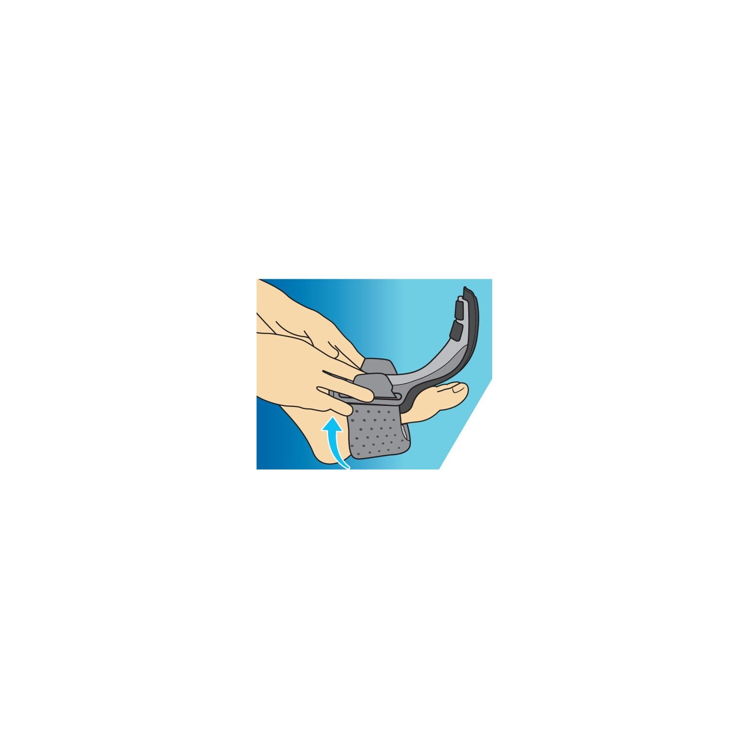 ACE Brand Plantar Fasciitis Sleep Support, Adjustable, Navy