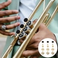 thumbnail image 3 of SHISUYAN Black Copper Trumpet Button Buckle for Instrument Use with Durable Craftsmanship 0.5 inch, 3 of 8