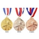 thumbnail image 4 of Medallas de fútbol, ​​medallas de metal para ganadores, medallas deportivas para regalos de fiesta (doradas), 4 of 5