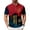 001Red, variant on Hogleaql Men's Trendy 250th Anniversary Usa Polo Shirts Short Sleeve Button Down V Neck Usa 1776-2026 T-Shirt Independence Day Patriotic Dressy Tshirt Dark Blue XL