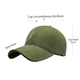 thumbnail image 2 of Gorra de béisbol de algodón con visera - Verde militar Ormromra CPB-US-CJZ545-7, 2 of 5