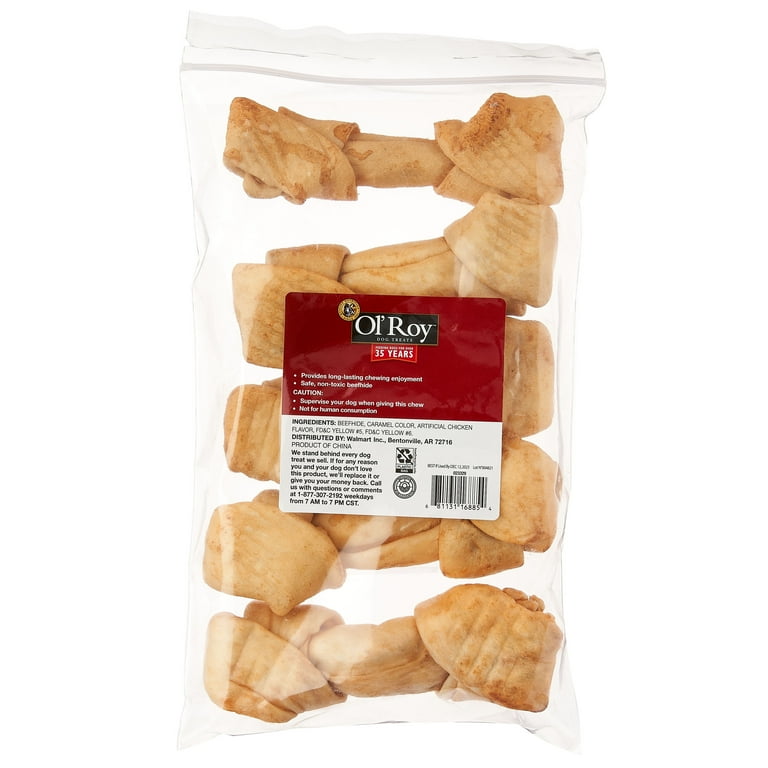 Ol Roy Chicken Flavor Rawhide 6