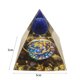 thumbnail image 5 of Pirámide de orgonitaamatistaperidotoárbol de la vidaartesanía de cristal curativo (F) Ndcxsfigh Nuevos Originales, 5 of 5