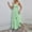 Green Womens Summer Dress, variant on Cyber&Monday Deals Werulen Smocked Tiered Sundresses for Women, Spaghetti Strap Long Summer Maxi Dresses for Women Sleeveless Loose Boho Dresses