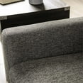 thumbnail image 5 of Furniture of America Celiq Mid-Century Modern Fabric Upholstered Chair in Gray, 5 of 7