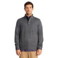 thumbnail image 1 of Suéter para Hombre IZOD con Cuello Simulado y Botones, Color Iron Gate, Talle Pequeño, 1 of 4