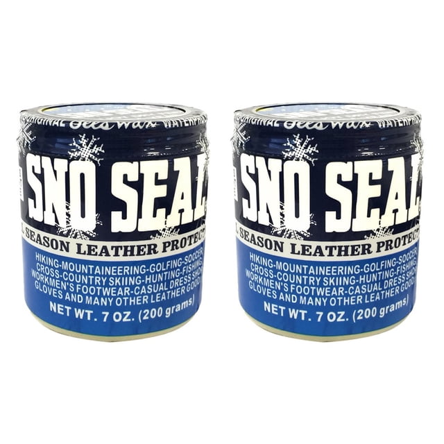 Sno Seal impermeabilizante de piel, 200 g, paquete de 2 unidades, Atsko