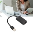 thumbnail image 3 of Gaming Video Record Card, Standardized Stable Drive Free Video Capture Card Aluminum Alloy Shell  for Live Streaming for  USB, 3 of 7
