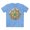 Carolina Blue, variant on Medallion Shirt, Shirt with Medallion, Tee Shirt with Medal