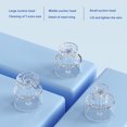 thumbnail image 3 of Facial Pore Cleaner, Micro Bubble Beauty Instrument Electric Strong Suction   Comedone Extractor Tool Durable Facial Pore Cleaner For Home Dormitory Hotel, 3 of 8