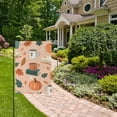 thumbnail image 2 of Yayeee Garden Flag 28" x 40" Double Sided Outdoor Yard Lawn Holiday Decorations, Pink Fall Coffee, 2 of 6