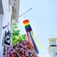 thumbnail image 4 of Rainbow Hair Dryer Flag Windsock Decoración colorida manga de viento para colgar al aire libre Adepaton 220987, 4 of 9