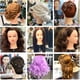 thumbnail image 3 of Mannequin Head Armu 80% cabello humano 26-28 Peluquería #4, 3 of 9