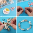 thumbnail image 2 of 335Pcs Shell Beads Bracelet Making Kit for Adults Summer Beach for Necklace/Earring Craft Jewelry Making, 2 of 7