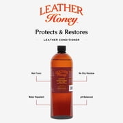 Leather Honey Non-Toxic Leather Conditioner for Use on Furniture, Auto Interiors, Shoes, Bags and Accessories, 32oz