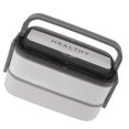 thumbnail image 1 of 1400ml Lunchable Food Container, Lunch Box, Lunch Containers, Double Layer Box 316 Stainless Steel Compartment Portable Lunch Box with Cutlery for Work School Office, 1 of 7