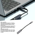 thumbnail image 3 of Cable De CC Hembra A Macho Tipo C, Cable De CC A Tipo C Identificación Automática Envuelta En Nailon De 100 W Para Oficina Para Teléfono, 3 of 7