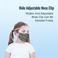 thumbnail image 3 of Cute Tibetan Spaniel Dog Graphic Printed Cloth Face Masks Reusable Washable Adjustable for Child (1 PCS), 3 of 5