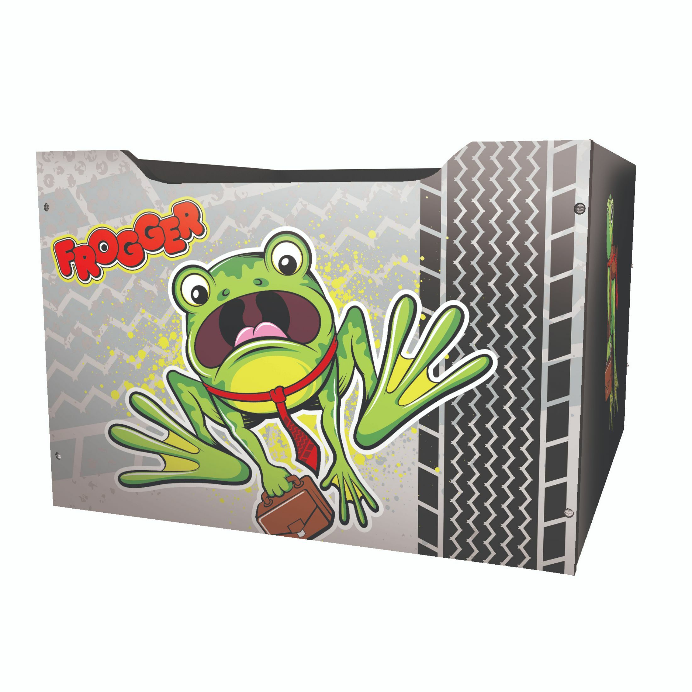 Arcade1Up Frogger At Home Arcade 3-in1 Games with Light Marquee and Licensed Riser - image 5 of 6