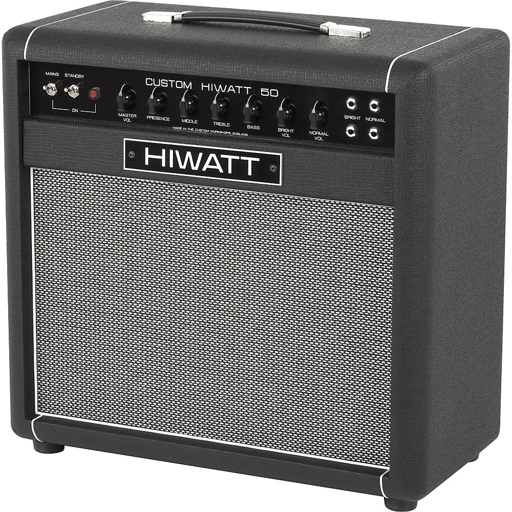Hiwatt Custom 50W 1X12 Tube Guitar Combo Amp