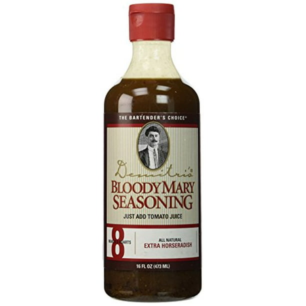 Demitri's Extra Horseradish Bloody Mary Seasoning Mix 16 oz