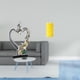thumbnail image 2 of Estatua de pareja,Figura de pareja besándose,regalo de boda moderno,Jarrón de flores,Jarrón de flores para decoración del hogar,adorno de mesa de porcelana,Jarrón geométrico creativo para, 2 of 8