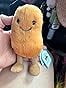 Jellycat Amuseables Bean Stuffed Toy, 5 inches - Food Plush - Fun Gift Idea