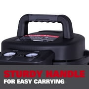 Ecomax 6 Gallon Portable Pancake Air Compressor, 150 PSI 1.0 HP Oil-Free Electric for Home Garage & Shop