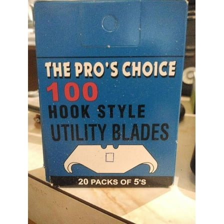 Heavy Duty Hook Blades (100-Pack)
