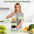 thumbnail image 4 of ONSON Portable Smoothie Blender 1200W 3 Cups Mixer Grinding for Home Kitchen, 4 of 8