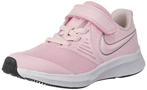 nike pink and silver