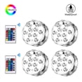 thumbnail image 1 of Luces LED sumergibles RGB Lámparas subacuáticas impermeables IP65 con control remoto, 1 of 10