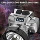 thumbnail image 5 of Super Bright Rechargeable High Power Headlamp, Outdoor Camping, Fishing, Lithium Battery, Head Mounted Flashlight, 5 of 9
