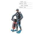 thumbnail image 3 of Solid Plastic Simulation Diver Model Realistic Shape Underwater Explorer Doll Toys Home Furnishings Ornaments Photo Props, 3 of 8